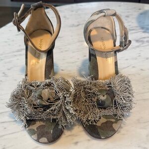 Marion Parke 7.5 Camouflage Fringe Heels